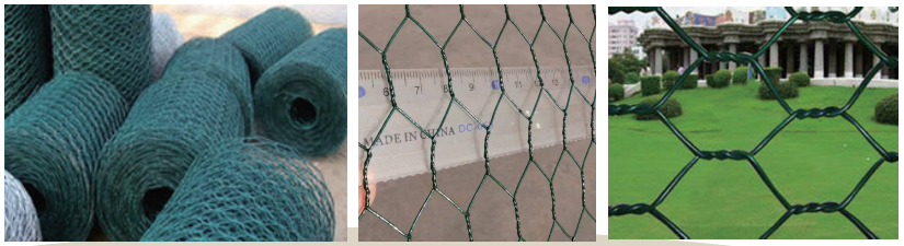 PVC Coated Hexagonal Mesh